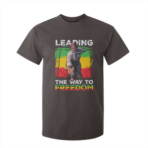 Harriet Tubman T Shirt For Kid Leading The Way To Freedom Black History TS09 Dark Chocolate Print Your Wear