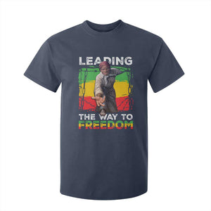 Harriet Tubman T Shirt For Kid Leading The Way To Freedom Black History TS09 Navy Print Your Wear