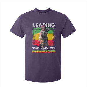 Harriet Tubman T Shirt For Kid Leading The Way To Freedom Black History TS09 Purple Print Your Wear