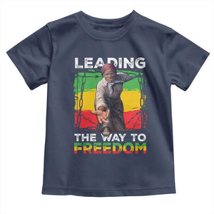 Harriet Tubman Toddler T Shirt Leading The Way To Freedom Black History TS09 Navy Print Your Wear