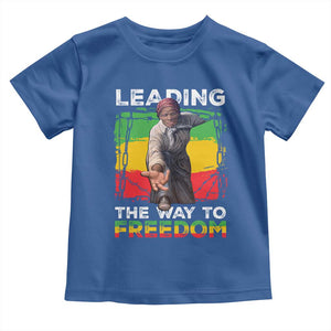 Harriet Tubman Toddler T Shirt Leading The Way To Freedom Black History TS09 Royal Blue Print Your Wear