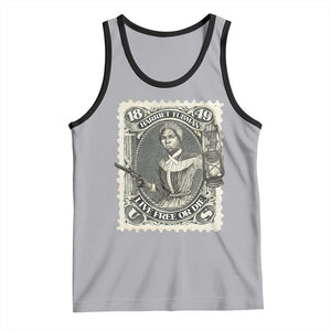 Harriet Tubman Tank Top Live Free Or Die Black History TS09 Athletic Heather Black Print Your Wear