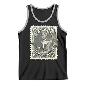 Harriet Tubman Tank Top Live Free Or Die Black History TS09 Black Athletic Heather Print Your Wear
