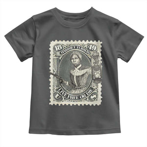 Harriet Tubman Toddler T Shirt Live Free Or Die Black History TS09 Dark Heather Print Your Wear