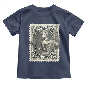 Harriet Tubman Toddler T Shirt Live Free Or Die Black History TS09 Navy Print Your Wear