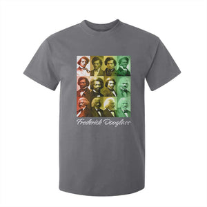 Life Of Frederick Douglass T Shirt For Kid Black History Month TS09 Charcoal Print Your Wear