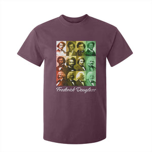 Life Of Frederick Douglass T Shirt For Kid Black History Month TS09 Maroon Print Your Wear