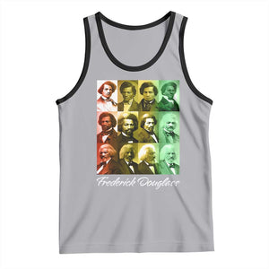 Life Of Frederick Douglass Tank Top Black History Month TS09 Athletic Heather Black Print Your Wear