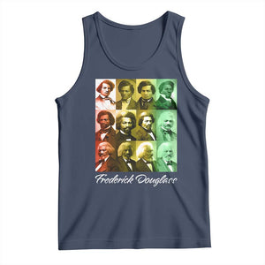 Life Of Frederick Douglass Tank Top Black History Month TS09 Navy Print Your Wear