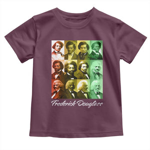 Life Of Frederick Douglass Toddler T Shirt Black History Month TS09 Maroon Print Your Wear