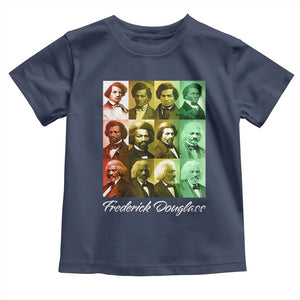 Life Of Frederick Douglass Toddler T Shirt Black History Month TS09 Navy Print Your Wear