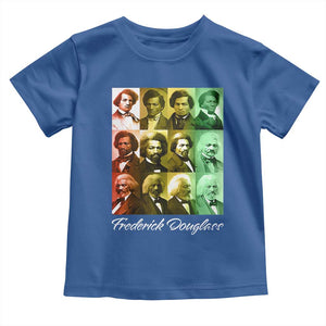 Life Of Frederick Douglass Toddler T Shirt Black History Month TS09 Royal Blue Print Your Wear