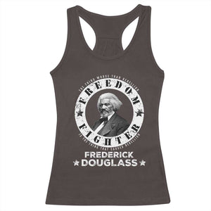 Frederick Douglass Racerback Tank Top The Thing Worse Than Rebellion Is The Thing That Causes Rebellion TS09 Dark Chocolate Print Your Wear