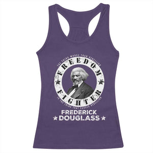 Frederick Douglass Racerback Tank Top The Thing Worse Than Rebellion Is The Thing That Causes Rebellion TS09 Purple Print Your Wear