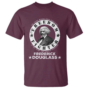 Frederick Douglass T Shirt The Thing Worse Than Rebellion Is The Thing That Causes Rebellion TS09 Maroon Print Your Wear