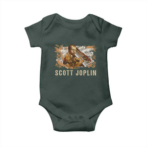 Scott Joplin Baby Onesie Afro Classical Music Composer Black History TS09 Print Your Wear