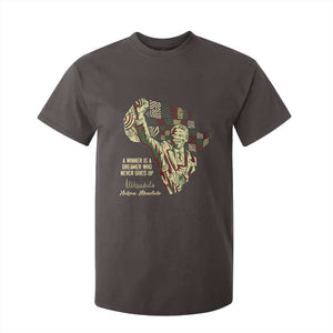 Nelson Mandela T Shirt For Kid A Winner Is A Dreamer Who Never Gives Up TS09 Dark Chocolate Print Your Wear
