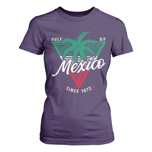 Gulf Of Mexico Since 1672 T Shirt For Women TS09 Purple Print Your Wear