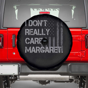 JD Vance Spare Tire Cover I Don't Really Care Margaret American Flag TS09 Black Print Your Wear