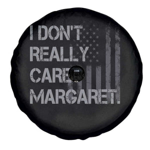 JD Vance Spare Tire Cover I Don't Really Care Margaret American Flag TS09 Print Your Wear