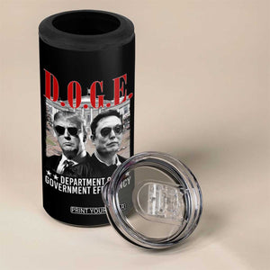 Trump Elon DOGE 4 in 1 Can Cooler Tumbler Department of Government Efficiency TS09 Print Your Wear
