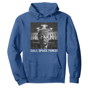 Illegal Aliens Funny Trump Hoodie Call Space Force TS09 Royal Blue Print Your Wear
