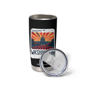 Someone In Washington Loves Me Tumbler Cup U.S. Capitol Building DC TS09 Print Your Wear