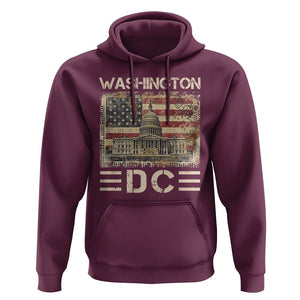 Washington DC Lover U.S. Capitol Building Hoodie TS09 Maroon Print Your Wear