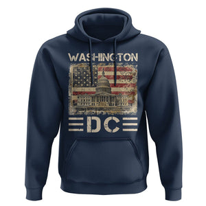 Washington DC Lover U.S. Capitol Building Hoodie TS09 Navy Print Your Wear