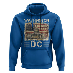 Washington DC Lover U.S. Capitol Building Hoodie TS09 Royal Blue Print Your Wear