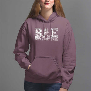 Best Aunt Ever Aunts Day Auntie Hoodie TS09 Maroon Print Your Wear