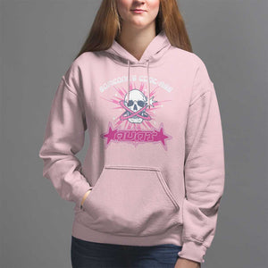Auntie Club Hoodie Someone's Cool Ass Aunt Skeleton Y2K TS09 Light Pink Print Your Wear