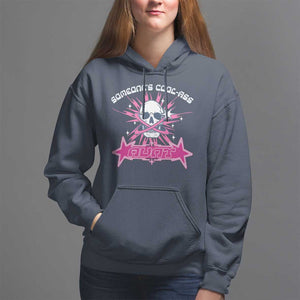 Auntie Club Hoodie Someone's Cool Ass Aunt Skeleton Y2K TS09 Navy Print Your Wear