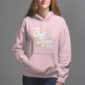 In My Cool Aunt Era Rainbow Groovy Hoodie TS09 Light Pink Print Your Wear