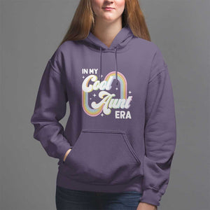 In My Cool Aunt Era Rainbow Groovy Hoodie TS09 Purple Print Your Wear