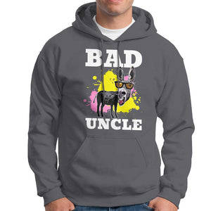 Funny BADASS Uncle Pun Hoodie TS09 Charcoal Print Your Wear