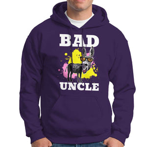 Funny BADASS Uncle Pun Hoodie TS09 Purple Print Your Wear