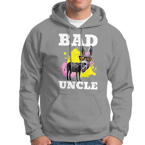 Funny BADASS Uncle Pun Hoodie TS09 Sport Gray Print Your Wear