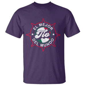 Mexican Uncle T Shirt El Mejor To Del Mundo TS09 Purple Print Your Wear