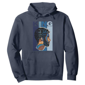 Black History King Father Melanin African American Dad Hoodie TS09 Navy Printyourwear