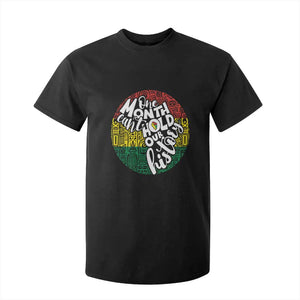 Black Pride T Shirt For Kid One Month Can't Hold Our History TS09 Black Print Your Wear