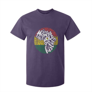 Black Pride T Shirt For Kid One Month Can't Hold Our History TS09 Purple Print Your Wear