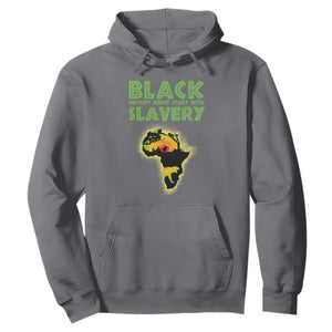 Black History Didn't Start With Slavery Hoodie TS09 Charcoal Printyourwear