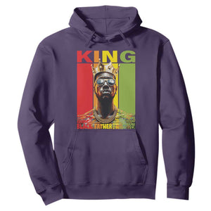 Black History King Father Melanin African American Dad Hoodie TS09 Purple Printyourwear