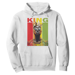 Black History King Father Melanin African American Dad Hoodie TS09 White Printyourwear