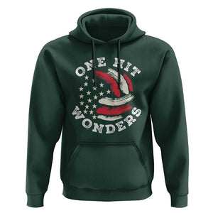 US Volleyball Hoodie One Hit Wonders American Flag Sport Lover TS09 Dark Forest Green Print Your Wear