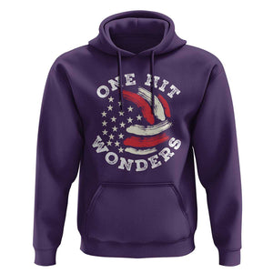 US Volleyball Hoodie One Hit Wonders American Flag Sport Lover TS09 Purple Print Your Wear