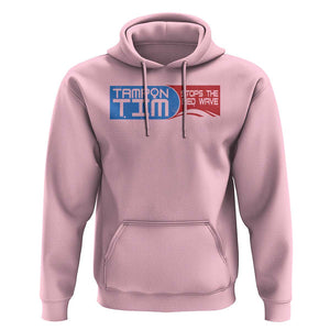 Tampon Tim Hoodie Stops The Red Wave Harris Walz 2024 TS09 Light Pink Print Your Wear