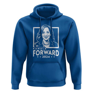 Kamala Forward 2024 Hoodie Harris Support Madam President TS09 Royal Blue Print Your Wear