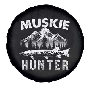 Musky Hunter Fishing Fisherman Spare Tire Cover TS09 Print Your Wear